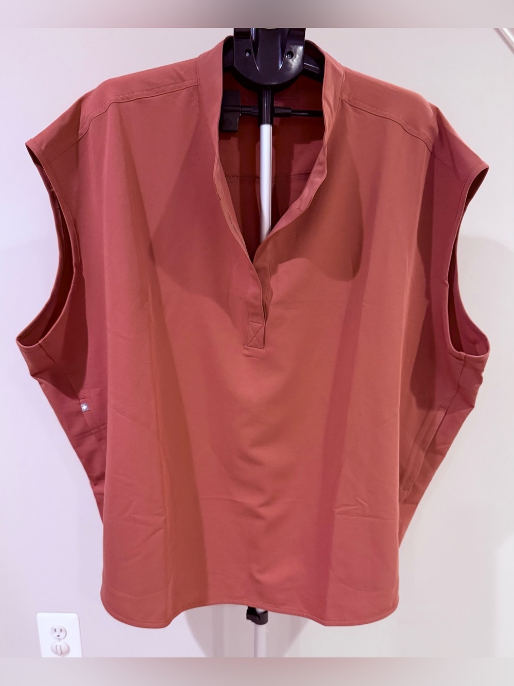 Figs Rafaela Mauve Scrub Top 6XL 24/26 Like New Rosewood Pink